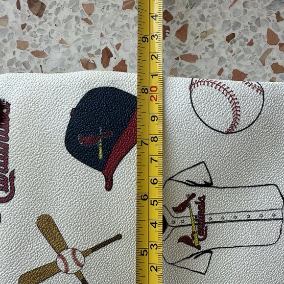 Dooney & Bourke St. Louis Cardinals MLB Leather Crossbody Purse Bag - Picture 7 of 10